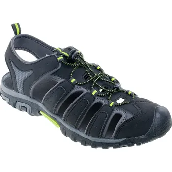 Pánské sandále HI-TEC Eritio pánské sandály Barva: black/lime, Velikost: 44