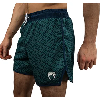Pánské plavky Venum Echo Board Shorts - Deep Ocean Blue/Emerald Green Velikost: XL