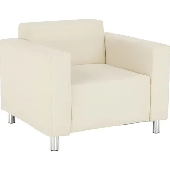 Křeslo Tempo Kondela Křeslo, ekokůže béžová, HOMKER