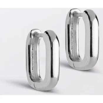 Gadget ENAMEL Copenhagen Hoops, Square 15 mm 925S