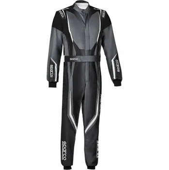 Moto kombinéza Kartingová kombinéza Sparco Prime K, barva: černo-šedá