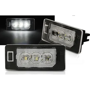 Osvětlení SPZ Audi Q5 A4 08-10, A5, TT,VW Passat B6 kombi OSVĚTLENÍ SPZ, LED BÍLÁ