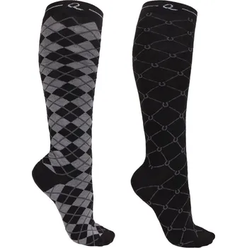 QHP Podkolenky Classic QHP, 2 páry, midnight 35-38