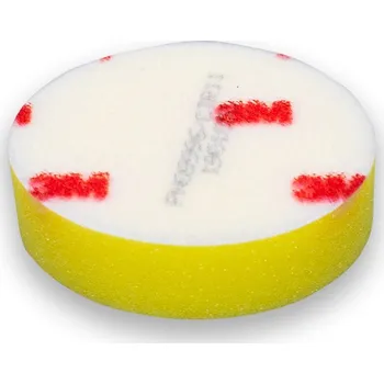 Pěnový lešticí kotouč 3M Finesse-it, suchý zip, žlutobílá