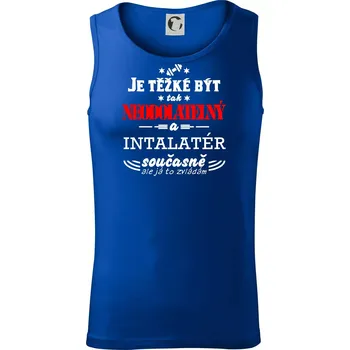 Je těžké být neodolatelný instalatér - Tílko pánské Core - L ( Královská modrá )