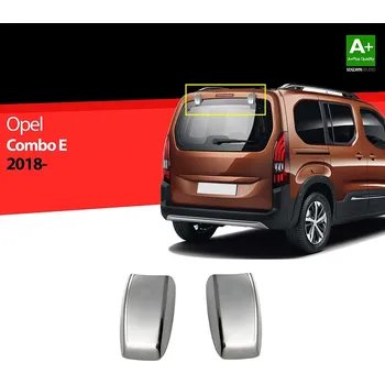 Chromové kryty pantů otvírání zadních dveří Opel Combo E