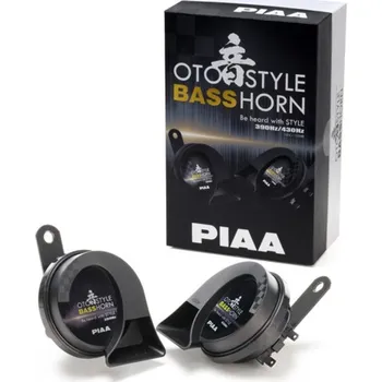 PIAA Oto Style Bass horn dvoutónový klakson 390 Hz + 430 Hz, 112 dB