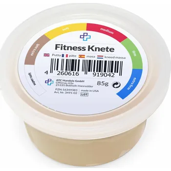 Modelovací hmota Hmota pro rehabilitaci rukou - 85g extra měkká - béžová