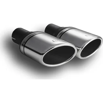 Koncovka výfuku ULTER SPORT univerzální koncovka výfuku oválná 95×65 s délkou 120 mm PRAVÁ