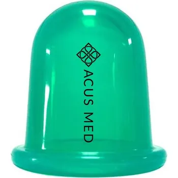 Masáž Silikonová baňka na masáž těla Acus Med - zelená 3,5cm