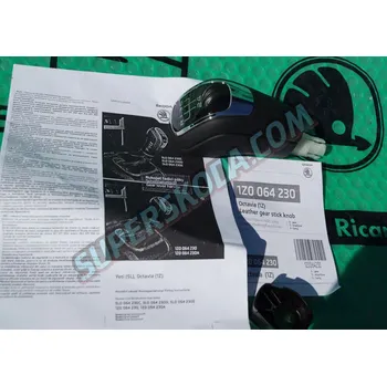 Hlavice řadicí páky Škoda Octavia II 04-12 - hlavice řadící páky M5