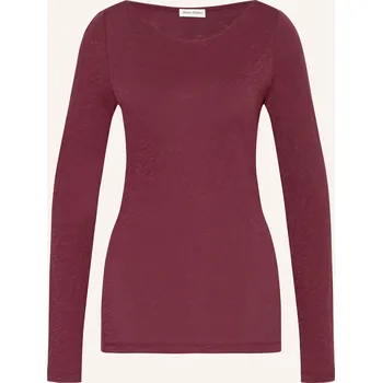 Dámské tričko Marc O'polo Dámské Tričko S Dlouhým Rukávem, tmavě červená, 44