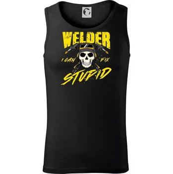 Welder I can fix stupid - Tílko pánské Core - 2XL ( Černá )