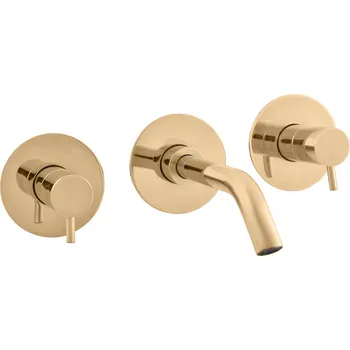 Vodovodní baterie SEINA - Umyvadlová baterie vestavěná, Zlatá lesklá - lesklá SE131Z, RAV Slezák