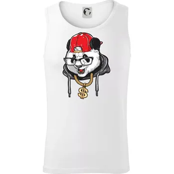 Hip hop panda - Tílko pánské Core - 2XL ( Bílá )