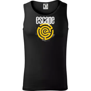 Escape labyrint - Tílko pánské Core - 2XL ( Černá )