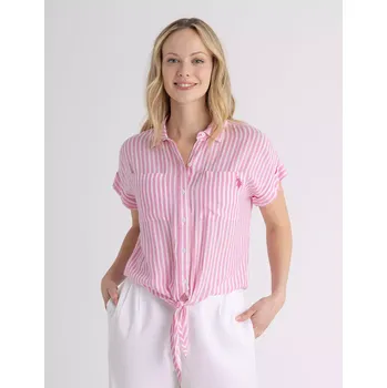 Dámské tričko U.S.Polo Assn. dámská košile Dolman růžová XS