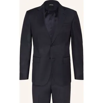 Pánské sako Zegna Pánský Oblek Tailored Fit, tmavě modrá, 52