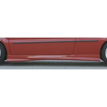 PC tuning Rieger boční práh mont. strana levá pro Volkswagen Polo 4 6N 3-dvéř., r.v. 10/94-01, plast ABS bez povrchové úpravy