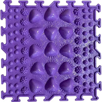 ortopedická podložka Masážní ortopedické podložky lesní ovoce - fialová - pastelová