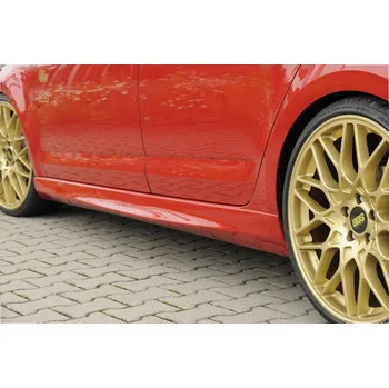 PC tuning Rieger boční práh mont. strana levá pro Škoda Octavia RS 5E combi, sedan vč. faceliftu, r.v. 02/17-, 06/13-01/17, plast ABS bez povrchové úpravy