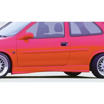 PC tuning Rieger boční práh mont. strana pravá pro Opel Corsa B 3-dvéř. vč. faceliftu, r.v. 02/93-09/96, 11/96-, plast ABS bez povrchové úpravy
