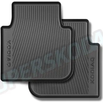 Škoda Kodiaq - zadní gumové rohože OEM