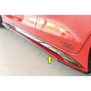 PC tuning Rieger spoiler pod boční práh mont. strana levá pro Audi A3 GY 5-dvéř. (sedan), r.v. 11/19-, plast ABS bez povrchové úpravy