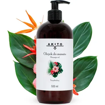 Masážní přípravek Masážní olej Line Sport - Tropical