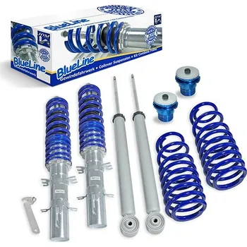 Tuning Audi A3 (8L), kromě Quattro, výškově stavitelný podvozek, JOM Blue Line
