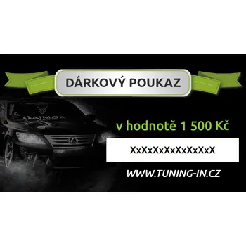 Dárkový potravinový koš Dárkový poukaz - TUNING-IN 1500Kč
