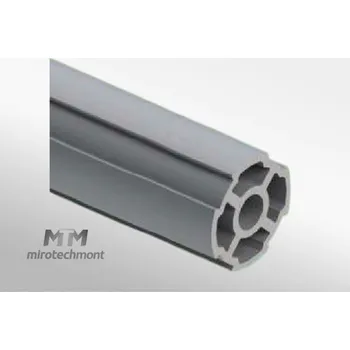 Stavební profil Zátěžový trubkový hliníkový profil D28 B tyč 4m délka: 500mm