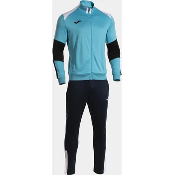 Tepláková souprava JOMA Danubio IV fluor tyrkysovo černá Velikost: 2XS