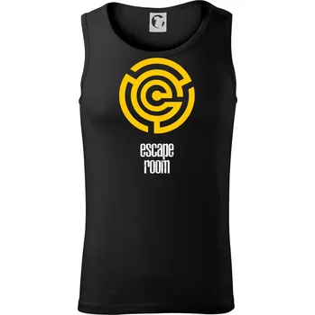 Escape room labyrint - Tílko pánské Core - XL ( Černá )