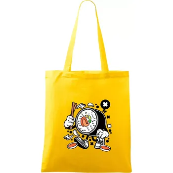 Nákupní taška Sushiman - Taška bavlněná - 42 x 38 cm ( Žlutá )