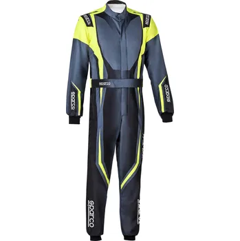 Moto kombinéza Dětská kartingová kombinéza Sparco PRIME-K ADVANCED, barva černo-žlutá