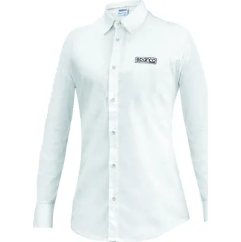 Dámská košile Sparco košile dámská, barva: bílá