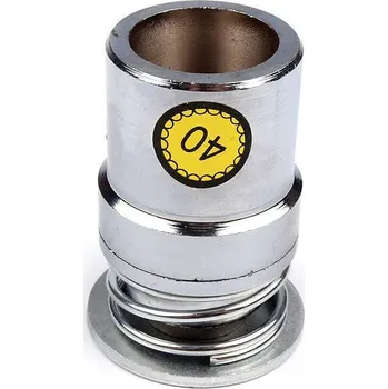 Knoflík Piston na potahování knoflíků vel. 16", 18", 20", 24", 26", 28", 32", 36", 40", 44" Varianta: 40 nikl, Balení: 1 sada