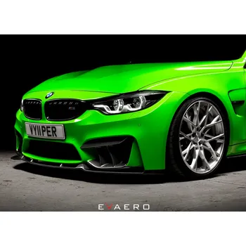 Nárazník BMW M3 F80 - karbonový splitter pod originální přední nárazník, EVAERO