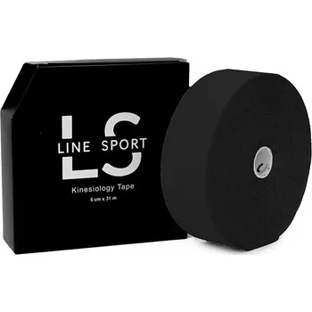 Tejpovací páska Line Sport Tape - 5 cm x 31 m - černá