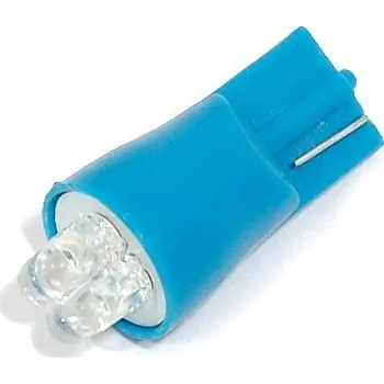 Autožárovka LED žárovky T10 - Modré 4 ledkové