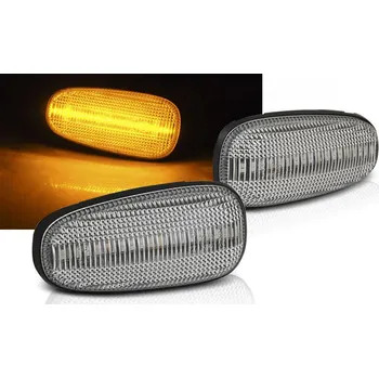 Směrový světlomet OPEL FRONTERA B 2001 - 2004 - dynamické blikače chrom