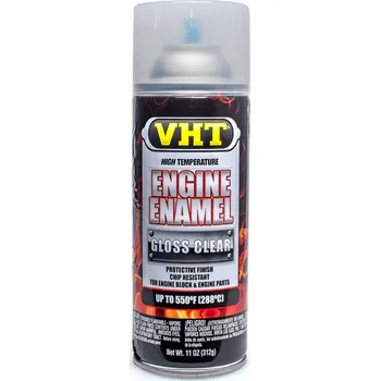 Autokosmetika VHT Engine Enamel čirý krycí lak na motory, do teploty až 288°C