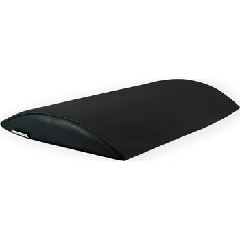 Pěnový válec Polohovací půlválec 40 x 25 x 5 cm - Premium - černý