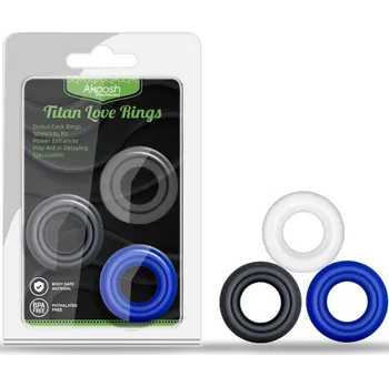 ARMONY - Sada erekčních kroužků TITAN LOVE
