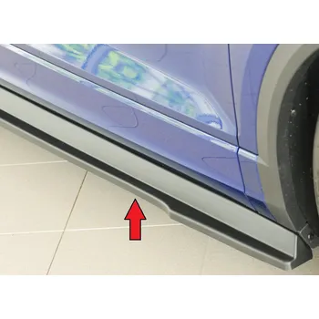 PC tuning Rieger spoiler pod boční práh mont. strana pravá pro Volkswagen T-roc R A1 5-dvéř., r.v. 01/22-, plast ABS bez povrchové úpravy