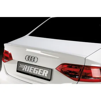 PC tuning Rieger lišta na hranu víka kufru pro Audi A4 B8, B81 sedan před faceliftem