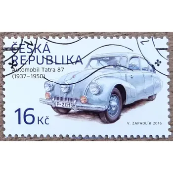 Sběratelství ČR raz. 903, Historické dopravní prostředky: automobil Tatra 87, r. 2016