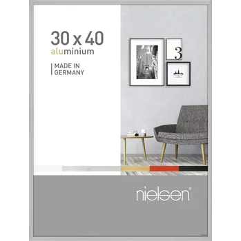 Fotoalbum Nielsen Fotorámeček Pixel, 30 × 40 cm, hliníkový, stříbrný matný 5330004
