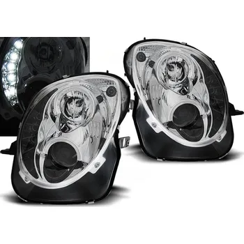 Přední světlomet Alfa Romeo MITO 08-19 - přední chrom světla s LED denním svícením